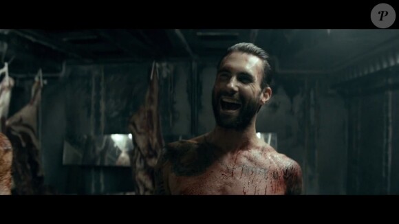 Image extraite du clip "Animals" de Maroon 5, septembre 2014.