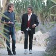 Rendez-vous avec Alain Souchon et Laurent Voulzy, qui sont de passage à Beaulieu-sur-Mer pour peaufiner leur album, le 27 août 2014.