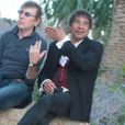 Rendez-vous avec Laurent Voulzy et Alain Souchon, qui sont de passage à Beaulieu-sur-Mer pour peaufiner leur album, le 27 août 2014.