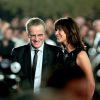 Sophie Marceau et Christophe Lambert à Marrakech le 4 décembre 2010.