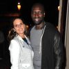 Omar Sy et sa femme Hélène - Soirée pour la sortie du jeu "Fifa 14" à la Gaïté Lyrique à Paris le 23 septembre 2013