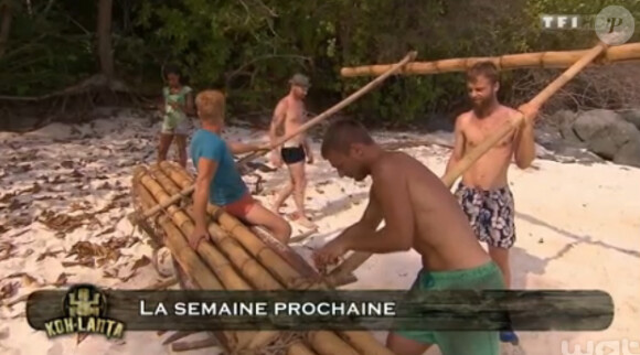 Les deux équipes doivent construire un radeau - Bande-annonce du quatrième épisode de "Koh-Lanta 2014" diffusé le 3 octobre 2014 sur TF1.