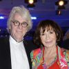 Exclusif - Danièle Evenou et son nouveau compagnon Jean-Pierre Baiesi à Paris, le 28 septembre 2014.