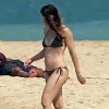 Exclusif - Jessica Biel en vacances à Hawaï, le 27 septembre 2014 avec des membres de sa famille. L'actrice de "Nailed" a passé beaucoup de temps à la plage tandis que son mari Justin Timberlake est actuellement en Australie en tournée.