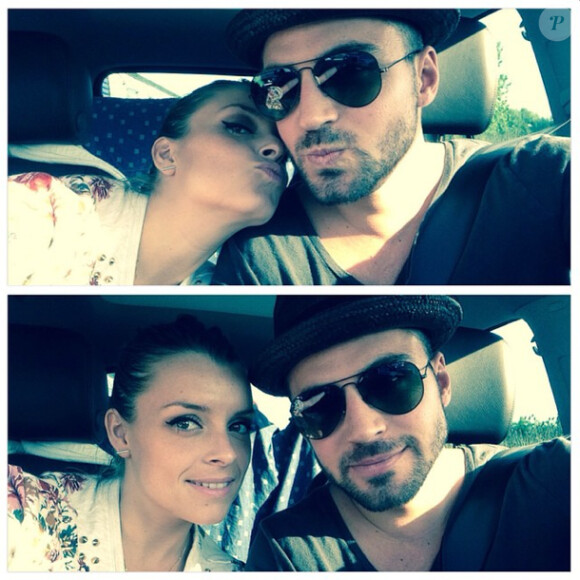 Alexia et son homme, le 3 octobre 2014.