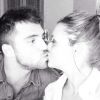Alexia et son amoureux le 27 septembre 2014.