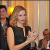 Babsie Steger lors de la remise de décorations au ministère de la Culture, le 14 mars 2012, à Paris