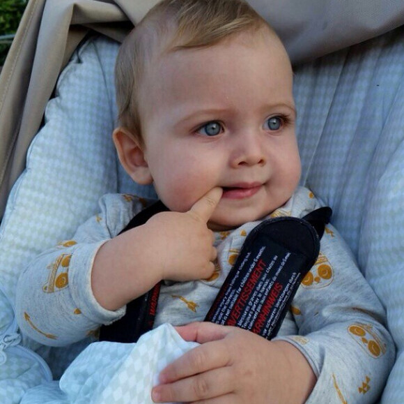 Martin Casillas à l'âge de 9 mois - octobre 2014