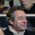  Michel Denisot lors du match entre le PSG et Lille au parc des Princes &agrave; Paris le 22 d&eacute;cembre 2013 