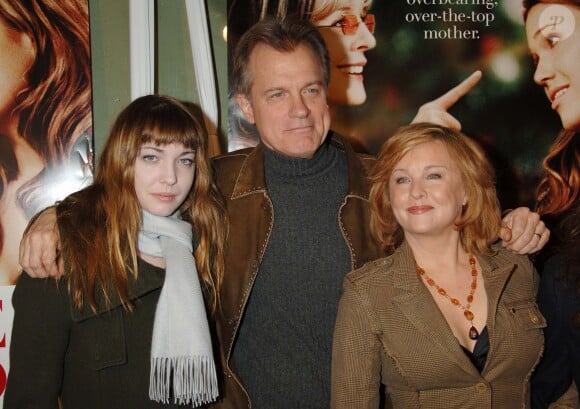 Stephen Collins et Faye Grant avec leur fille Kate à Los Angeles, le 30 janvier 2007.