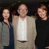 Delphine Chanéac, Dominique Pierre et Daniela Lumbroso - Le champagne Nicolas Feuillatte célèbre la fin des vendanges dans sa boutique parisienne, le 25 septembre 2014.