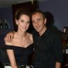 Frédérique Bel et Elie Semoun - Le champagne Nicolas Feuillatte célèbre la fin des vendanges dans sa boutique parisienne, le 25 septembre 2014.