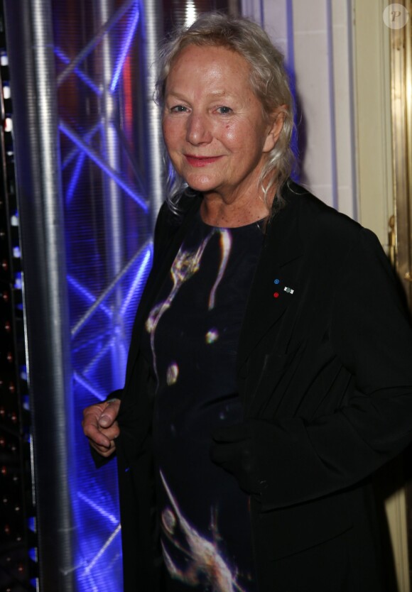 agnès b. - Soirée du prix Meurice pour l'art contemporain à l'hotel Meurice à Paris, le 9 octobre 2014.