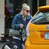 Tallulah Willis cherche un taxi à New York, le 19 septembre 2014.