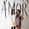 Exclusif - Alizée et Prescilia lors de la soirée "Cacharel, Constellation of Love" pour le lancement du nouveau spot TV du parfum "Amor Amor" de Cacharel qui sera sur les écrans dès novembre 2014. Le 10 octobre 2014.