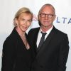Sting et sa femme Trudie Styler - People à la soirée de gala pour la fondation Friars à New York, le 7 octobre 2014.