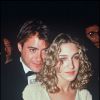Robert Downey Jr et Sarah Jessica Parker, lors d'une soirée en 1991