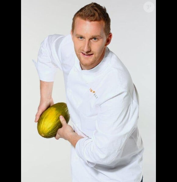 Julien Lapraille - Candidat de Top Chef 2014. Il était invité au mariage Noémie Honiat et Quen­tin Bourdy.