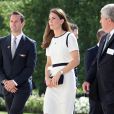  Kate Middleton était au côté de Ben Ainslie le 10 juin 2014 au Musée de la marine, à Londres, lors du lancement officiel de la candidature britannique pour la Coupe de l'America 2017. 