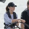 Kate Middleton, navigatrice chevronnée, a démontré ses talents de skipper le 11 avril 2014 à Auckland, en Nouvelle-Zélande, lors d'une course l'opposant à son mari le prince William. Elle soutient l'équipe britannique menée par Ben Ainslie pour la 35e Coupe de l'America.