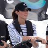 Kate Middleton, navigatrice chevronnée, a démontré ses talents de skipper le 11 avril 2014 à Auckland, en Nouvelle-Zélande, lors d'une course l'opposant à son mari le prince William.