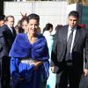La princesse Lalla Meryem du Maroc - Inauguration de l'exposition "Le Maroc contemporain" à l'Institut du monde arabe à Paris, le 14 octobre 2014.