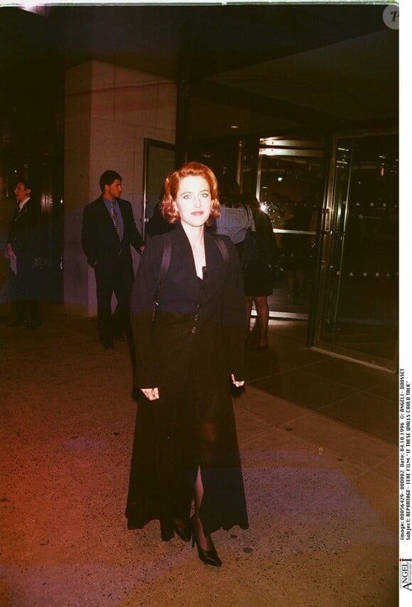 Gillian Anderson lors de l'avant-première If These Walls Could Talk à New York en 1996