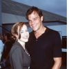 Gillian Anderson et Rod Rland à Los Anges le 9 juin 1997