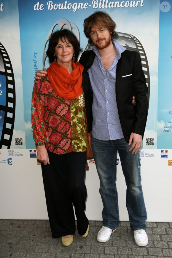 Anny Duperey, Gaël Giraudeau - Festival international du film de Boulogne. Le 24 mars 2012.