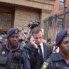 Oscar Pistorius à la North Gauteng High Court de Pretoria le 13 octobre 2014, lors des auditions précédant le verdict de son procès pour la mort de Reeva Steenkamp