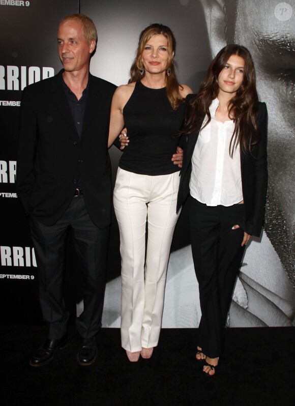 Dan Gilroy, Rene Russo et leur fille Rose lors de l'avant-première du film Warrior, le 6 septembre 2011