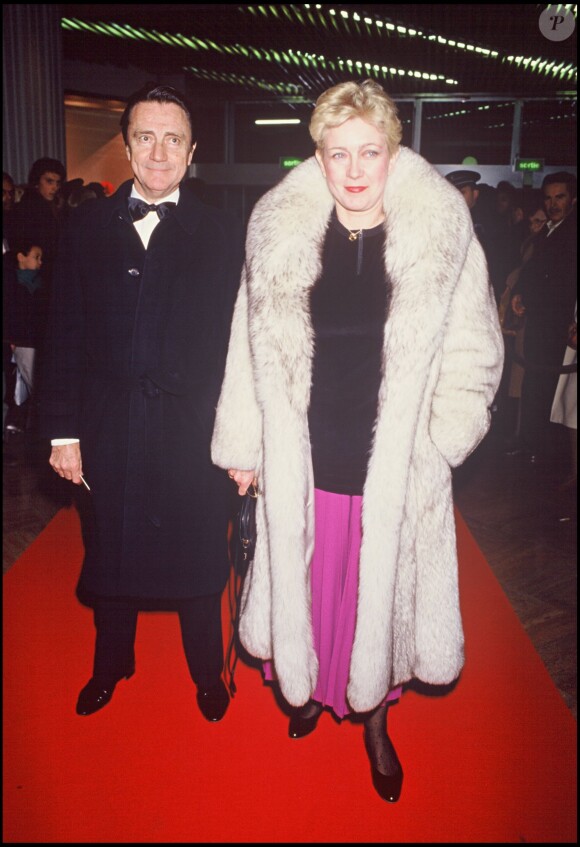Serge Rousseau et sa femme Marie Dubois, en 1988
