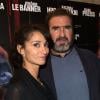 Eric Cantona et Rachida Brakni lors de l'avant-première du film Les mouvements du bassin à Paris le 25 septembre 2012