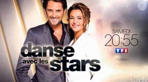 Vincent Cerutti et Sandrine Quétier - Bande-annonce de "Danse avec les stars 5". Emission difffusée samedi 18 octobre sur TF1.