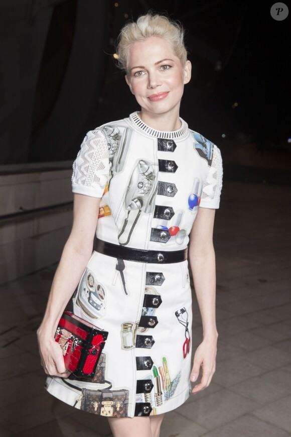 Michelle Williams - Inauguration de la Fondation Louis Vuitton à Paris le 20 octobre 2014