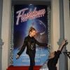Tonya Kinzinger et Maxime Dereymez (Danse avec les stars 5) à la générale de la comédie musicale "Flashdance" au théâtre du gymnase à Paris, le 20 octobre 2014