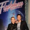 Tonya Kinzinger et Maxime Dereymez (Danse avec les stars 5) à la générale de la comédie musicale "Flashdance" au théâtre du gymnase à Paris, le 20 octobre 2014