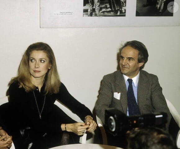 Catherine Deneuve et Francois Truffaut (photo d'archives)