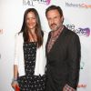 David Arquette et sa fiancée Christina McLarty lors de la soirée "The Imagine Ball" à West Hollywood, le 6 août 2014. 