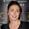 Julie Gayet - Visite privée de l'exposition François Truffaut à la cinémathèque de Paris, le 6 octobre 2014.