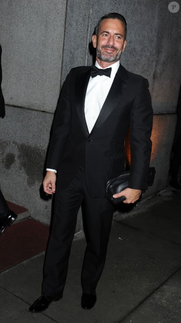 Marc Jacobs arrive au Cipriani Wall Street pour assister à la FGI Night of Stars. New York, le 23 octobre 2014.