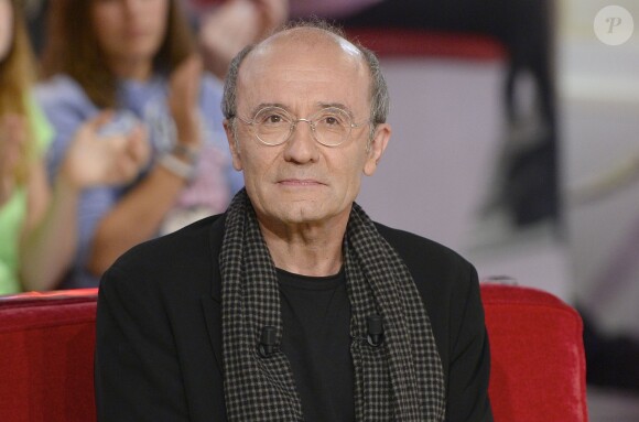Philippe Geluck - Enregistrement de l'émission "Vivement dimanche" à Paris le 22 octobre 2014. L'émission sera diffusée le 26 octobre à 14h15, sur France 2.