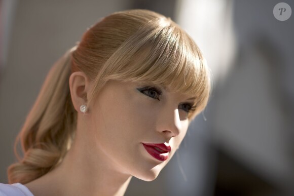 Le double de cire de Taylor Swift présenté à Madame Tussauds à Hollywood à Los Angeles, le 27 octobre 2014