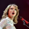 Taylor Swift lors de la tournée Red Tour à Berlin, le 7 février 2014
