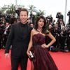 Reem Kherici et Stéphane Rousseau lors du Festival de Cannes 2013