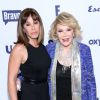Joan Rivers et Melissa Rivers lors de la soirée "NBC Universal Cable Entertainment Upfronts" à New York, le 15 mai 2014.