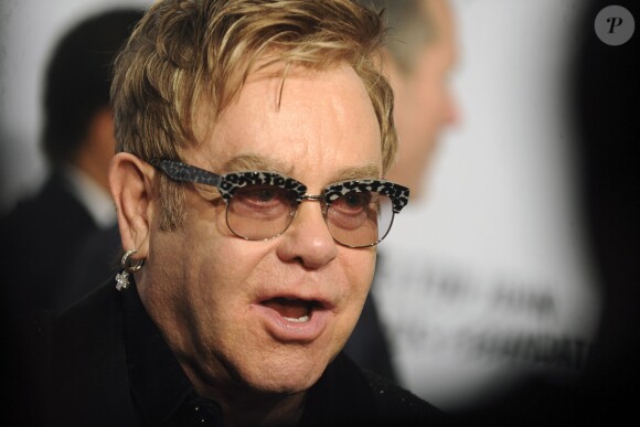 Elton John - 13e soirée Elton John AIDS Foundation à New York le 28 octobre 2014