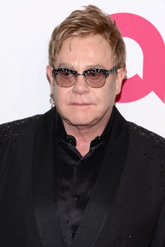 Elton John - 13e soirée Elton John AIDS Foundation à New York le 28 octobre 2014