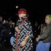 Rita Ora et Ricky Hil arrivent à la Chiltern Firehouse pour assister à la soirée d'anniversaire de Mario Testino, sur le thème de "Gatsby le Magnifique". Londres, le 29 octobre 2014.