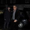 Hugh Grant arrive à la Chiltern Firehouse pour assister à la soirée d'anniversaire de Mario Testino. Londres, le 29 octobre 2014.